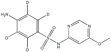 磺胺間甲氧嘧啶-d4