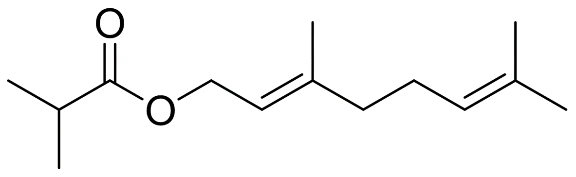 2-甲基丙酸-3,7-二甲基-2,6-辛二醇酯